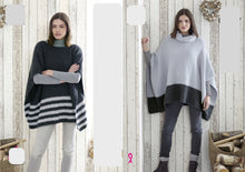 Load image into Gallery viewer, King Cole Chunky Knitting Pattern - Ladies Ponchos (5179)