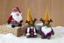 Load image into Gallery viewer, King Cole Christmas Crochet Book 9 Tree Hat, Reindeer &amp; Santa Gonks