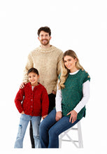 Load image into Gallery viewer, King Cole Knitting Pattern Super Chunky Kids &amp; Adults Sweater, Cardigan &amp; Top (6357)