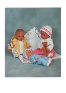 Knits & Pieces Double Knitting Pattern Dolls Clothes KP-19