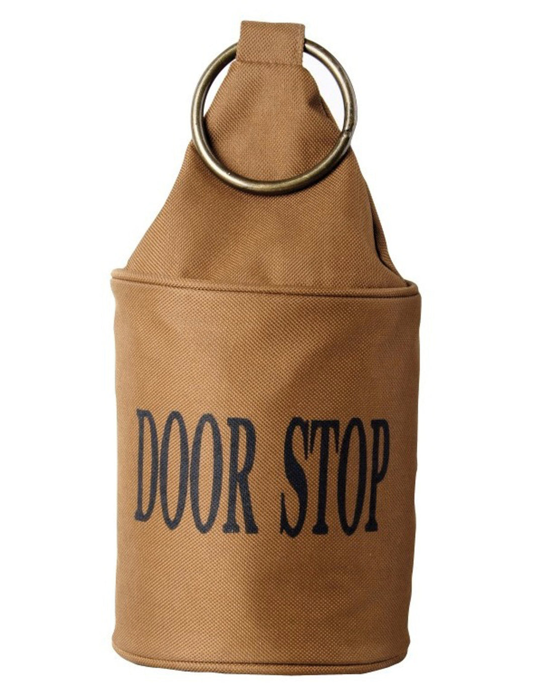 Fabric Door Stop with Metal Ring (Various Colours)