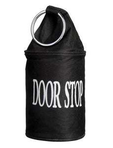 Fabric Door Stop with Metal Ring (Various Colours)