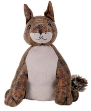 Load image into Gallery viewer, Faux Leather &amp; Suede Animal Door Stop (Hedgehog Fox or Owl)