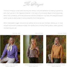 Load image into Gallery viewer, Signature Collection Booklet 1 - King Cole Merino Blend Knitting Patterns by Jenny Watson