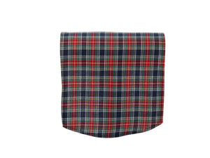 Tartan Pair of Arm Caps or Chair Back (3 Colours)