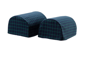 Tartan Pair of Arm Caps or Chair Back (3 Colours)