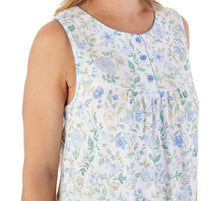 Load image into Gallery viewer, Slenderella Trailing Floral Print Sleeveless Jersey Nightie (2 Colours)