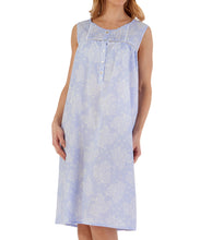 Load image into Gallery viewer, Slenderella Modern Floral Print Sleeveless Nightie (3 Colours)