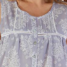 Load image into Gallery viewer, Slenderella Modern Floral Print Sleeveless Nightie (3 Colours)