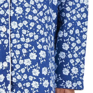 Slenderella Ladies Floral Brushed Cotton Nightshirt (3 Colours)
