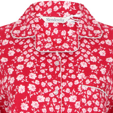 Load image into Gallery viewer, Slenderella Ladies Floral Brushed Cotton Nightshirt (3 Colours)