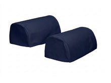 Load image into Gallery viewer, 100% Cotton Navy Arm Caps or Chair Backs