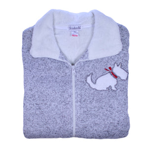 Slenderella Ladies All In One Scottie Dog Pyjamas (2 Colours)