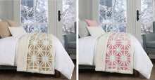 Load image into Gallery viewer, Velosso Tufted Soft &amp; Cosy Sherpa Fleece Orbit Throw 150cm x 200cm (2 Colours)