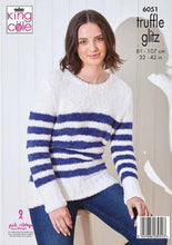 Load image into Gallery viewer, King Cole Knitting Pattern for Women’s Tunic &amp; Cardigan (6051)