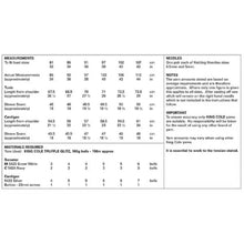 Load image into Gallery viewer, King Cole Knitting Pattern for Women’s Tunic &amp; Cardigan (6051)