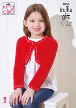 Load image into Gallery viewer, King Cole Knitting Pattern for Kids Waistcoat &amp; Bolero (6054)