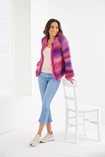 Load image into Gallery viewer, King Cole Super Chunky Knitting Pattern Ladies Cardigan &amp; Sweater 6193