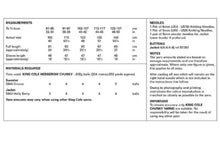 Load image into Gallery viewer, King Cole Knitting Pattern for Women’s Chunky Sweater &amp; Jacket (6204)