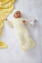 Load image into Gallery viewer, King Cole Double Knitting Pattern - Baby Jacket, Sweater Sleeping Bag &amp; Hat 6212