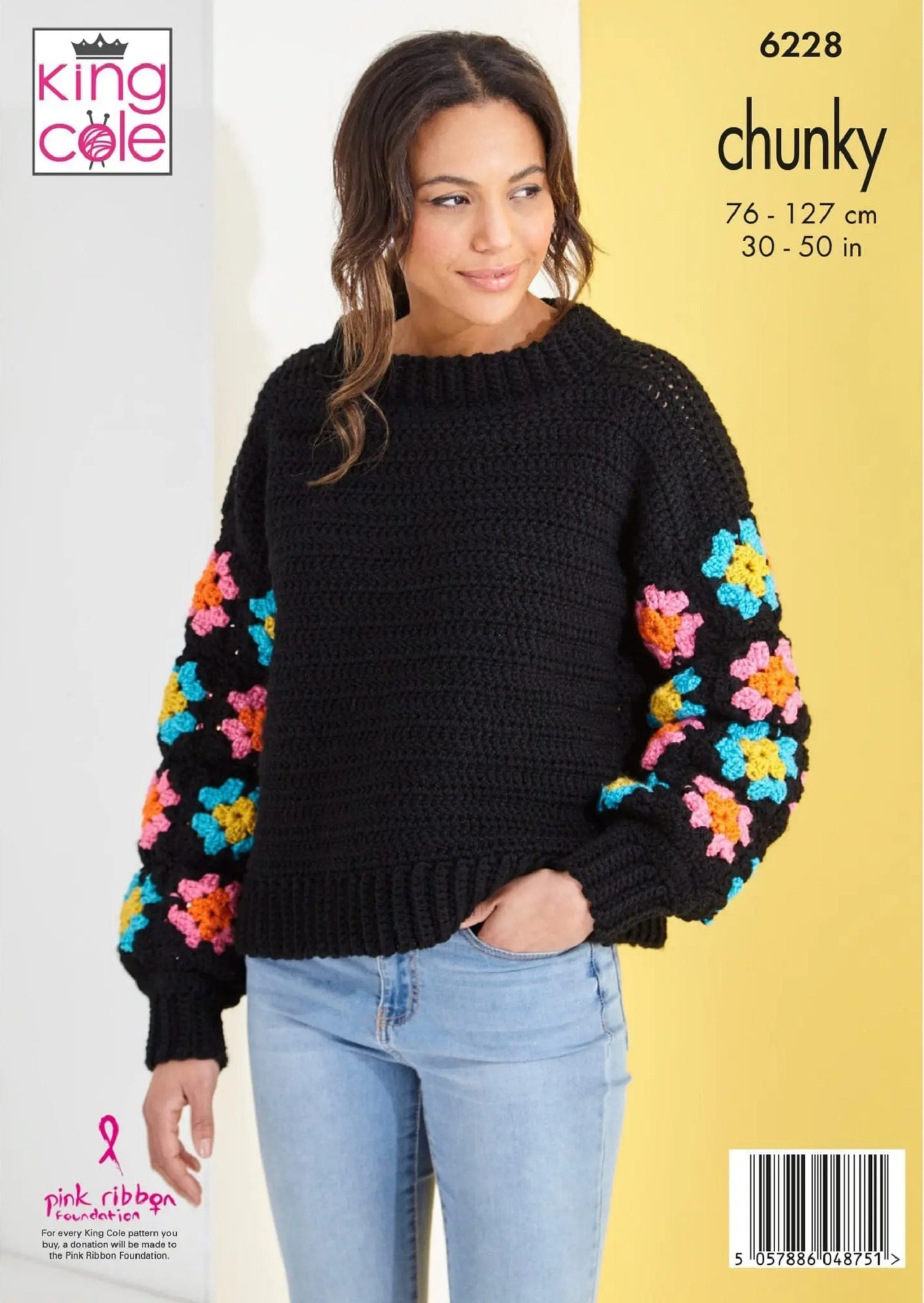 King Cole Ladies Jumpers Crochet Pattern 6228 - Chunky King Cole Ladies Jumpers Crochet Pattern 6228 - Chunky