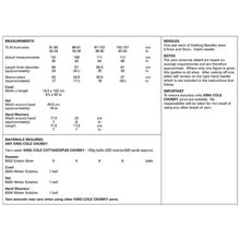 Load image into Gallery viewer, King Cole 6249 Knitting Pattern Womens Chunky Sweater, Cowl, Hat &amp; Hand Warmer 6249