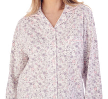 Load image into Gallery viewer, Slenderella Ladies Ditsy Floral Jersey Pyjamas (3 Colours)