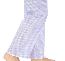 Load image into Gallery viewer, Slenderella Ladies Gingham &amp; Flower Cotton Pyjamas (2 Colours)