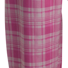 Load image into Gallery viewer, Slenderella Ladies Tartan Pyjamas - Button Top &amp; Trouser Bottoms (Blue or Pink)