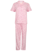 Load image into Gallery viewer, Slenderella Ladies Floral Meadow Jersey Pyjamas Set (3 Colours)