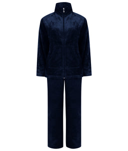 Slenderella Pyjamas - Bed Jacket & Lounge Pants Set (4 Colours)