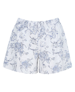Slenderella Ladies Floral Jersey Pyjamas - Camisole & Shorts