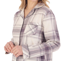 Load image into Gallery viewer, Slenderella Ladies Tailored Brushed Cotton Check Pyjamas (2 Colours)