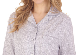 Slenderella Ladies Ditsy Floral Jersey Pyjamas Set (3 Colours)