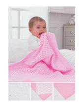Load image into Gallery viewer, Wendy Peter Pan Baby 4 Ply Knitting Pattern - Blankets (PP029)