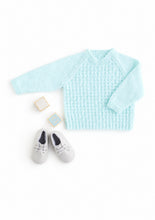Load image into Gallery viewer, UKHKA 215 Double Knit Knitting Pattern - Baby Sweaters