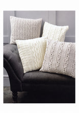 Load image into Gallery viewer, UKHKA 242 Chunky Knitting Pattern - Cushion Covers