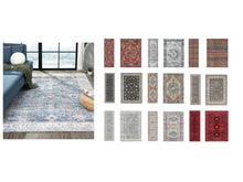 Load image into Gallery viewer, Persian Rug or Runner Machine Washable (9 Designs &amp; 3 Sizes)