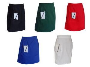 Plain Half Apron with Small Pocket (5 Colours)