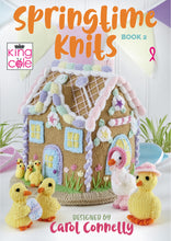 Load image into Gallery viewer, King Cole Springtime Knits Book 2 Enchanted Spring Knits Gingerbread Houses, Bunnies &amp; Blooms