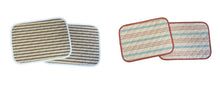 Load image into Gallery viewer, Stripe Placemats 4 Pack 38cm x 28cm (2 Colours)