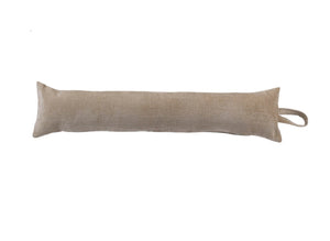 Chenille Extra Long Draught Excluder (Natural)