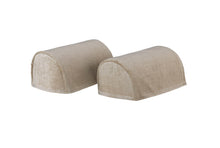 Load image into Gallery viewer, Chenille Pair of Arm Caps or Chair Back (Natural)