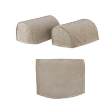 Load image into Gallery viewer, Chenille Pair of Arm Caps or Chair Back (Natural)