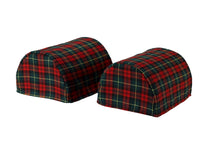 Load image into Gallery viewer, Tartan Pair of Arm Caps or Chair Back (6 Colours)