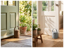 Load image into Gallery viewer, Plush Faux Suede Doorstop Cover with Handle (2 Colours)