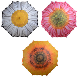 Fallen Fruits Floral Umbrella with Scalloped Edges - 105cm Diameter (3 Designs)