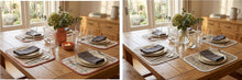 Load image into Gallery viewer, Stripe Placemats 4 Pack 38cm x 28cm (2 Colours)