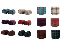Load image into Gallery viewer, Tartan Pair of Arm Caps or Chair Back (6 Colours)