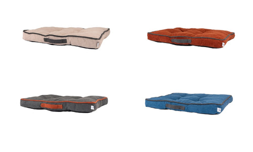 Gor Pets Teddy Fleece Fabric Dog Lounger Mattress (4 Colours)